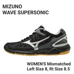 Mizuno Wave Supersonic Women's Athletic Shoes Black Silver